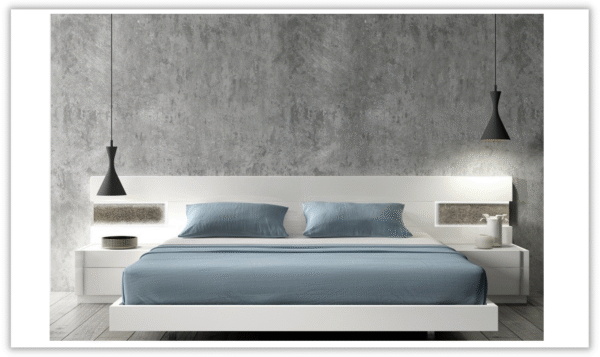 Jennifer Italia Monceau 2 Drawers Nightstand in White - Image 7
