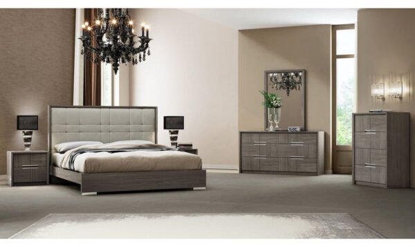 Jennifer Italia Nattier Rectangle Dresser Mirror in Chestnut Brown Wood Frame Finish - Image 3