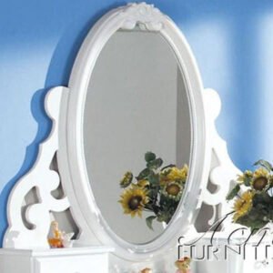 Flora Jewelry Mirror - white