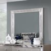 Coaster Furniture Leighton Mirror in Metallic Mercury Finish