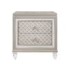 Global Furntirue Paris 2-Drawers Nightstand in Champagne
